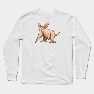 Cute Aardvark Drawing Long Sleeve T-Shirt